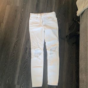 Free people white skinny jeans